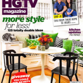 Moser Cubism Double Old Fashioned Feature in HGTV Magazine