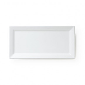 Diamond White Melamine 14" x 7" Sm Rect Platter