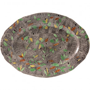 Rambouillet Oval Platter Foliage 18" x 13 1/4"