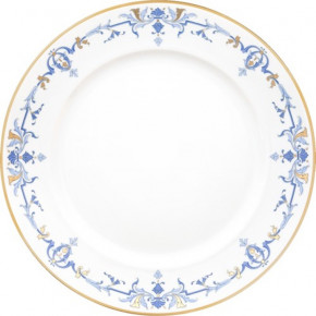 Ritz Marthe Blue/Gold Flat Dish 31.5 Cm