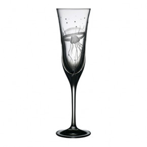 Pacifica Medusa Clear Champagne Flute
