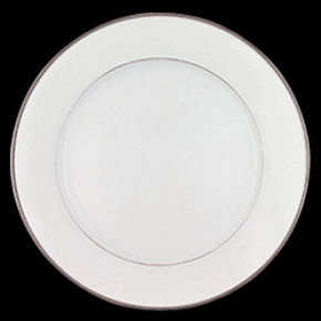 Orsay White/Platinum Flat Dish 31.5 Cm
