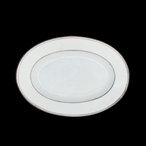 Orsay White/Platinum Pickle Dish 23 Cm
