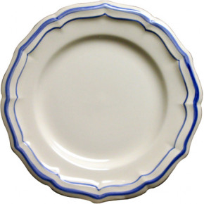 Filet Blue Canape Plate 6 1/2" Dia