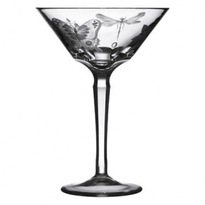 Springtime Clear Martini Glass