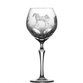 Run 4 Roses American Quarter Horse Clear Water Goblet
