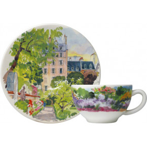 Paris a Giverny Tea Saucer 6" Dia