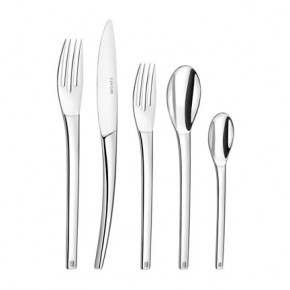 Neuvieme Art Stainless 5 Pc Setting (Table Knife, Table Fork, Dessert/Salad Fork, Dessert/Soup Spoon, Tea Spoon)