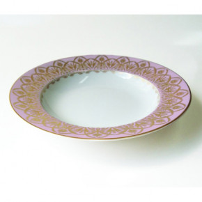 Oasis Purple Rim Soup Plate