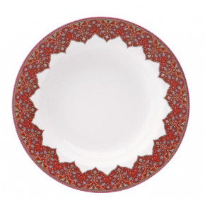 Dhara Red Rim Soup Plate (Special Order)