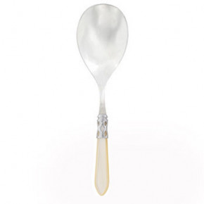 Aladdin Brilliant Ivory Serving Spoon 10.25"L