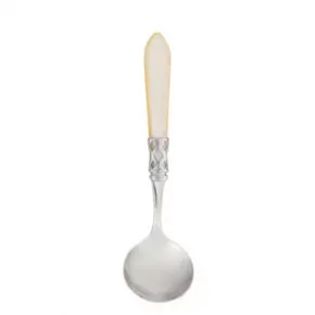 Aladdin Brilliant Ivory Sauce Ladle 8"L