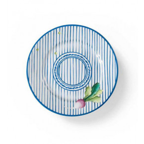 Potager Blue Bread & Butter Plate 6 in Rd