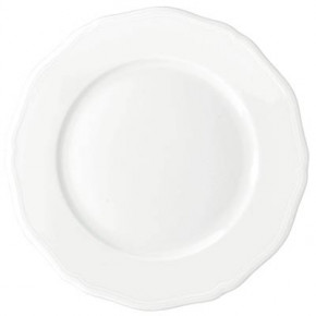 Argent White Salad Cake Plate Rd 7.7"