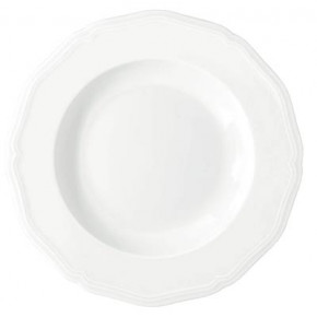 Argent White French Rim Soup Plate Rd 9.1"