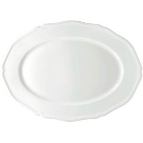 Argent White Oval Dish/Platter Large 15.4x11"