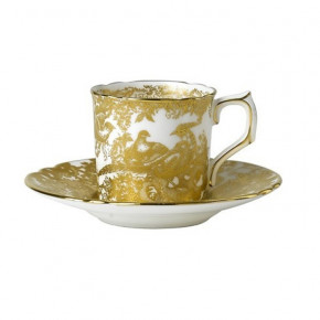 Aves Gold Coffee Saucer