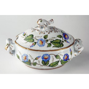 Morning Glory Oval Soup Tureen 12 in Long 96 oz