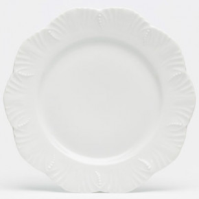 Ocean White Round Flat Platter