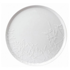 Promenade White Round Cake Platter