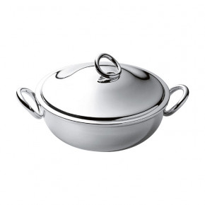 Vertigo Vegetable Dish With Lid Silverplated