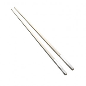 Uni Pair Of Chinese Chopsticks White Silverplated