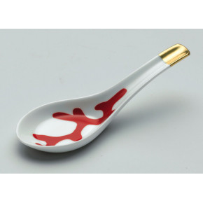 Cristobal Coral Chinese Spoon 5.5x1.88976"