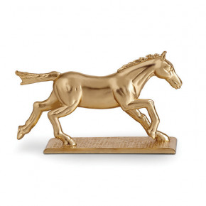 Horse Knife/Chopstick Rest Gold (Set of 6) 2.5x1.5" - 6 x 4cm