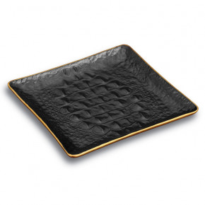 Crocodile Gold Square Tray 6x6" - 15 x 15cm