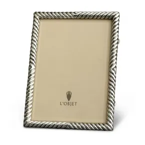 Deco Twist Platinum Picture Frame