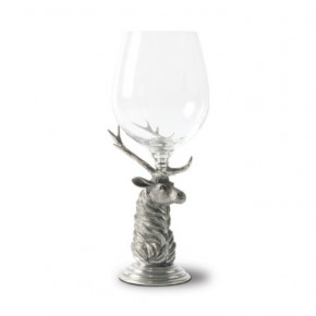Lodge Style Elk Stem Bordeaux Glass