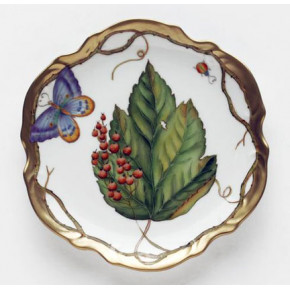 Wildberries Red Bread & Butter Plate 6.25 in Rd