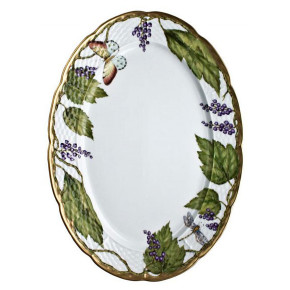 Wildberries Lavender Oval Platter 14 in Long 9 in Wide