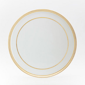 Latitudes Gold Round Cake/Pie Platter