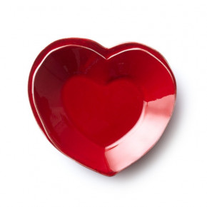 Lastra Red Heart Dish 6.5"W, 1.5"H