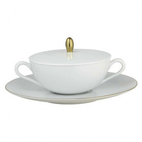 Monceau Gold Cream Soup Saucer Round 7.5 in.
