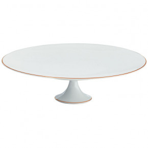 Monceau Orange Abricot Petit Four Stand Large Round 10.6 in.