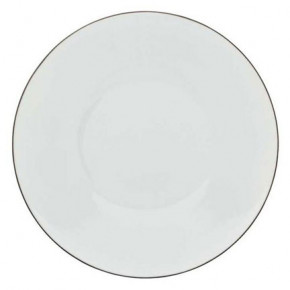 Monceau Platinum Dessert Coupe Plate Flat Round 8.7 in.