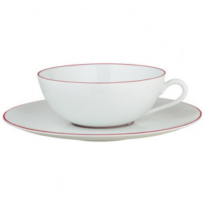 Monceau Red (Red) Tea Saucer Extra Round 6.9 in.