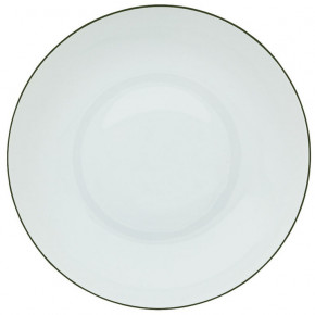 Monceau Empire Green Coupe plate deep Round 10.6 in.