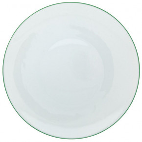 Monceau Jade Green Rim Soup Plate Rd 8.7"