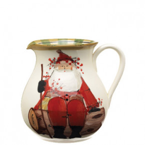 Old St. Nick Round Body Pitcher 7.75"H, 10 Cups