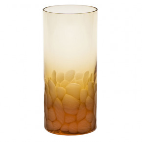 Whisky Set /1 Tumbler For Water Topaz Lead-Free Crystal, Cut Pebbles 400 Ml