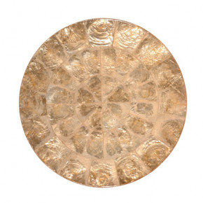 Round Capiz Champagne Placemat