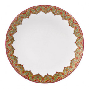 Dhara Red Round Flat Platter (Special Order)