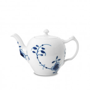 Blue Fluted Mega Tea Pot 1Qt