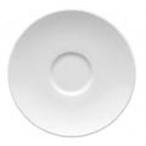 Loft White After Dinner Plate Saucer Round 4 1/2 in