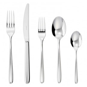 Hannah 5-Pc Place Setting Solid Handle 18/10 Stainless Steel