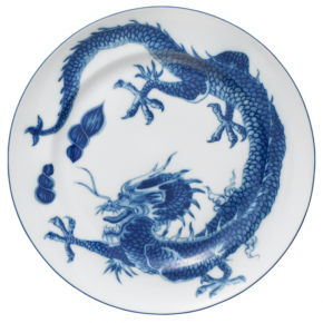 Blue Dragon Dinner Plate 10.25"
