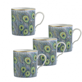 Peacock Mug Set Of Four